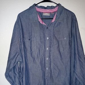 Denim Button Down Shirt